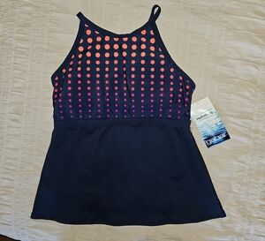 Colorful Polka Dot Tankini Top